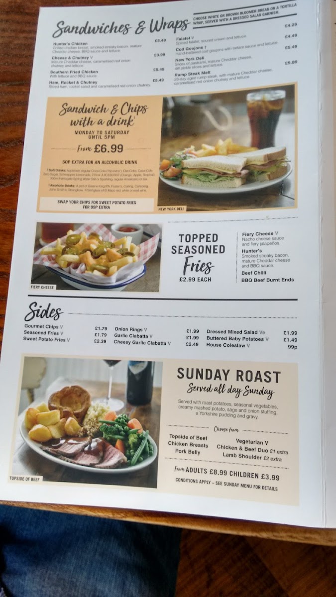 Windmill Stoke-On-Trent Menu - Image 1