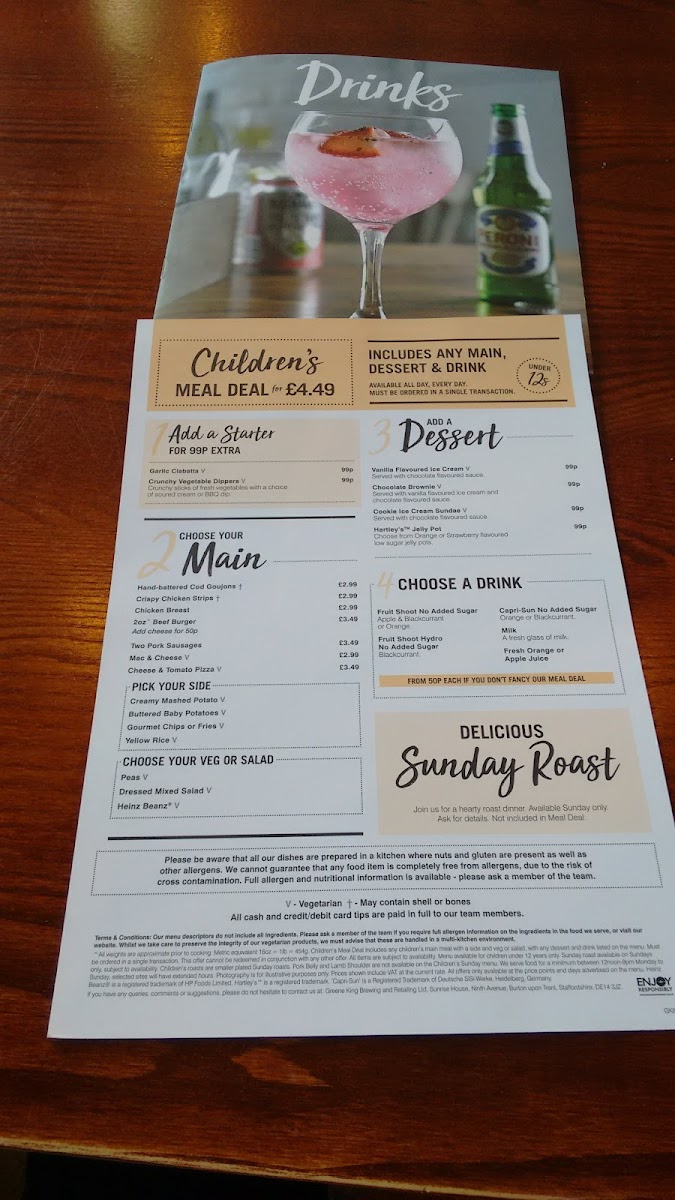 Windmill Stoke-On-Trent Menu - Image 2